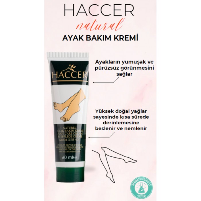 Haccer Ayak Bakım Kremi