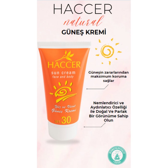 Haccer Güneş Kremi 30 SPF