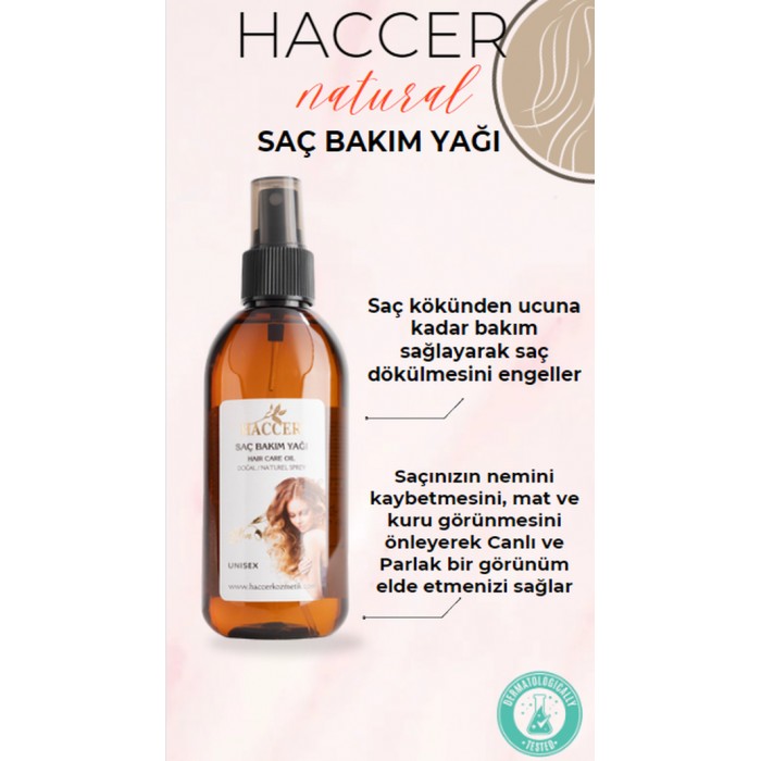 Haccer Saç Bakım Yağı