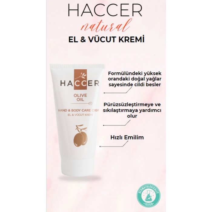 Haccer Vücut Bakım Kremi
